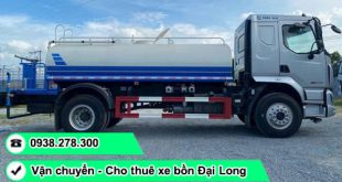 Cho thuê xe tưới nước rửa đường giá rẻ tại TPHCM