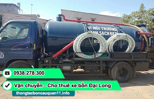 vận chuyển hút bùn thải công nghiệp TPHCM